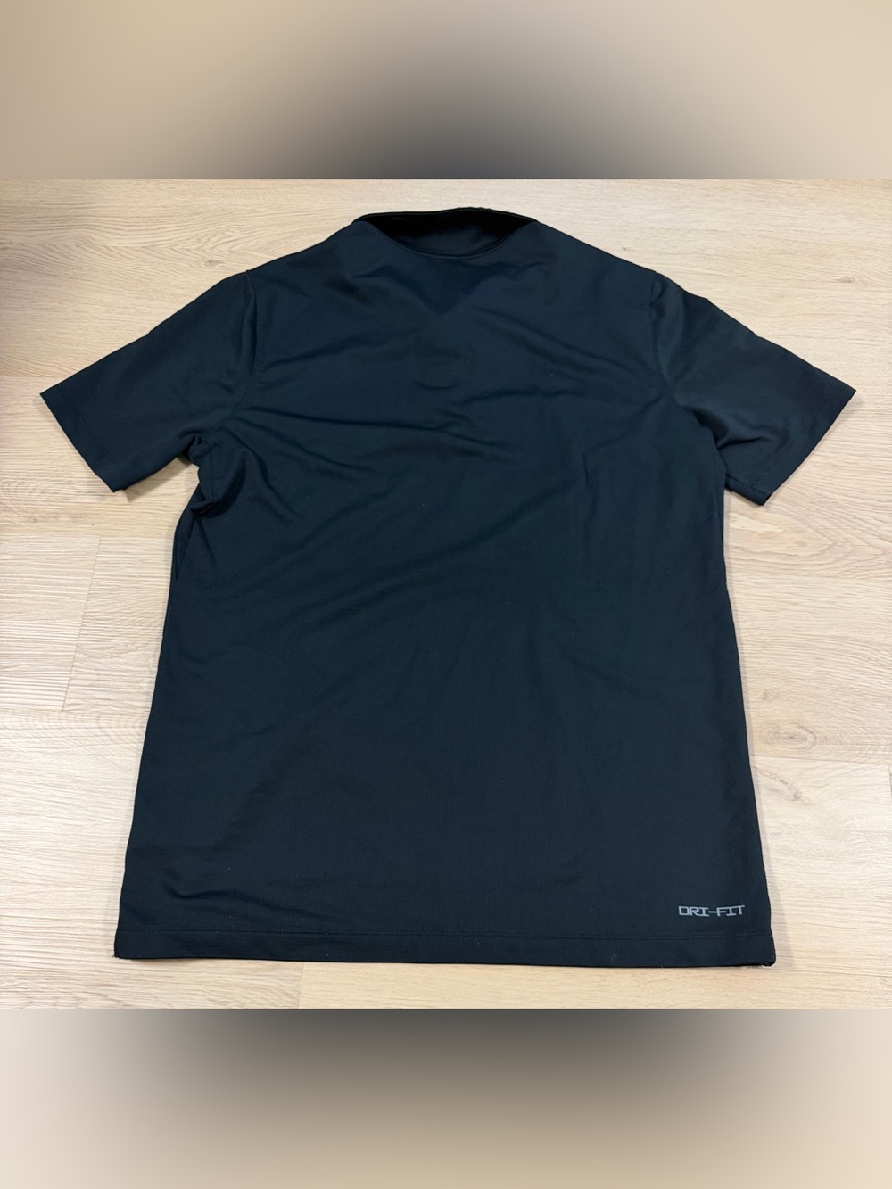 Nike Dri-FIT Mens Black Short Sleeve Golf Polo Shirt Size L CI4470-010 - Picture 6 of 9